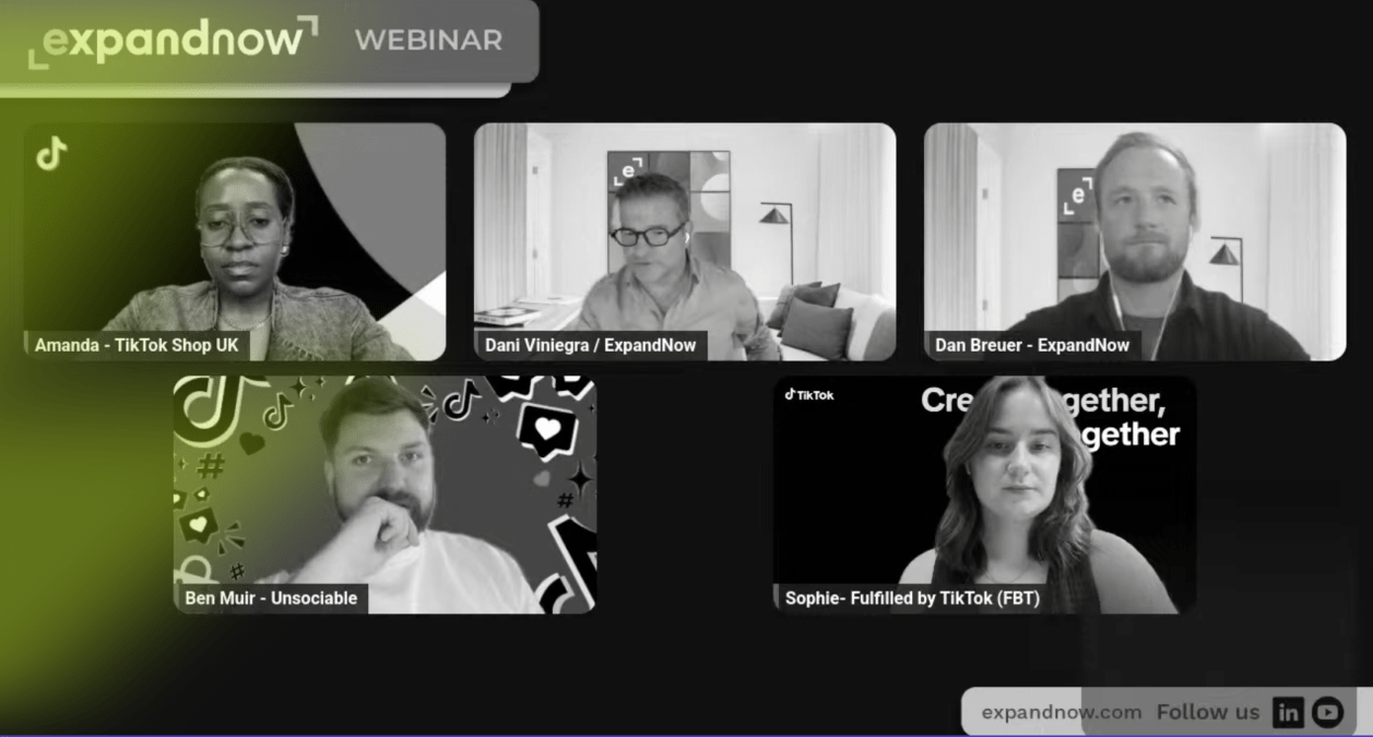 ExpandNow TikTok Shop UK webinar